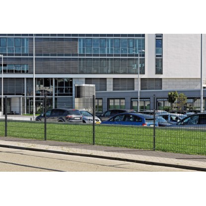 Gah Alberts Zaunpfosten inkl. Klemmlasche verzinkt Anthrazit