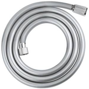 Flexible de douche Grohe VitalioFlex Comfort, 175 cm, chrome, flexible et anti-torsion.