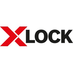 X-LOCK Logo für Bosch Professional Winkelschleifer GWX 18V-8