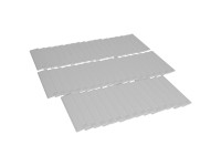 Roro Montageplättchen 1 mm Weiss 50 Stk.