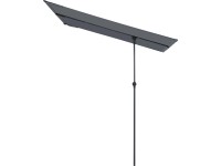 Sonnenschirm Sunwest für Balkon Anthrazit 220 x 180 x 130 cm