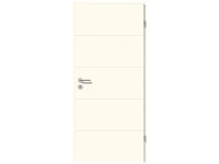 Zimmertür Modell Catro Line ähnl. RAL 9016 / 85 x 201,5 cm Anschlag R