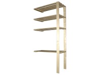 Anbauregal Flexibel FSC®-zertifiziert (HxBxT) 170 x 80 x 40 cm