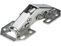 Hettich Mini-Aufschraubscharnier mit Feder vernickelt 6 Stk. Hettich Mini-Aufschraubscharnier mit Feder vernickelt 6 Stk.
