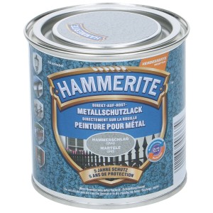 Dose Hammerschlag Rostschutzlack Grau, 250ml, für Metall