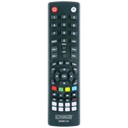 Télécommande infrarouge universelle 8 en 1 Noir