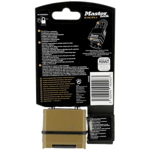 Master Lock Zahlenschloss, 56mm, Zink-Messing, mit Verpackung.