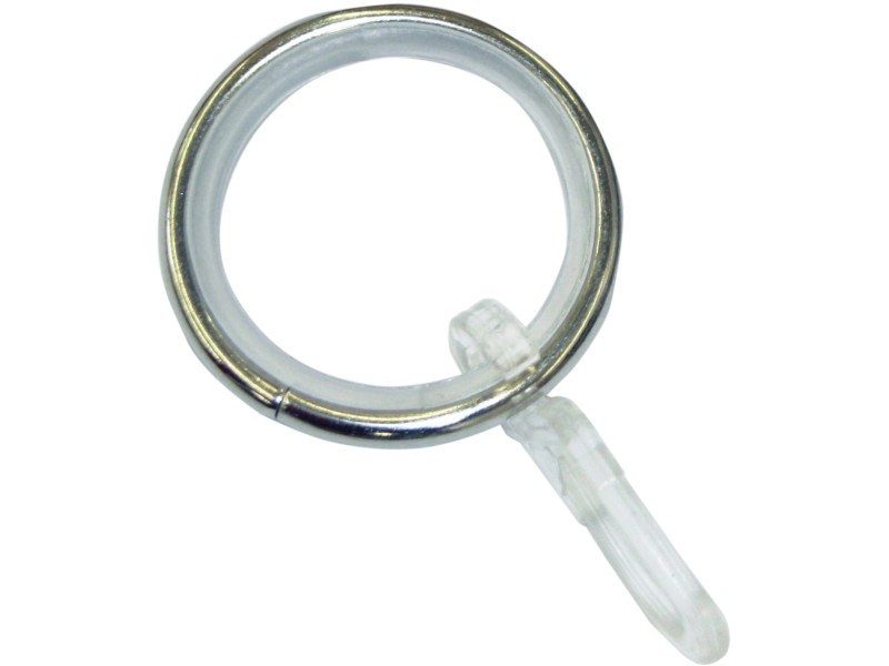 Gardinia gardinenringe kreta mit gleiteinlage edelstahl optik kaufen