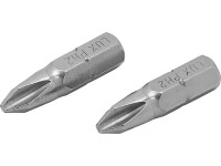 LUX Bit PH2 Comfort Edelstahl 2 Stk. LUX Bit PH2 Comfort Edelstahl 2 Stk.