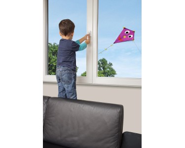 Sécurité pour fenêtres et portes de balcon Blanc