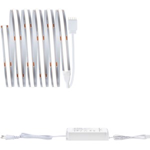 Paulmann MaxLED 1000 COB LED-Streifen Basisset mit Trafo und Zubehör.