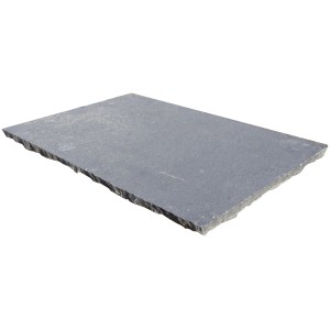Lastra per terrazza Lima Black in pietra naturale, 30x60 cm, per giardino e terrazzo.