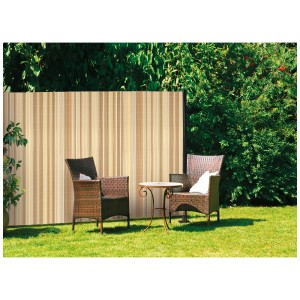 Paravista per recinzione Videx Rügen Ahorn, 180x250 cm, come protezione balcone in giardino.