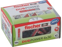 Fischer Dübel DuoPower Ø 6 mm x 30 mm LD Fischer Dübel DuoPower Ø 6 mm x 30 mm LD