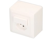 Hager Aufputz-Kleinkombi Kallysto Schema 3 / T13 Weiss Hager Aufputz-Kleinkombi Kallysto Schema 3 / T13 Weiss