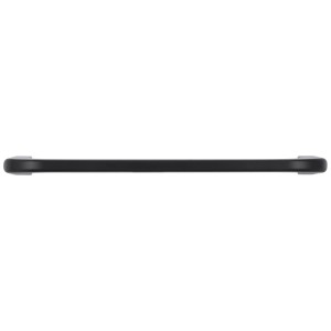 Maniglia per mobili Siro in fusione di metallo nero opaco, lunghezza 139 mm.