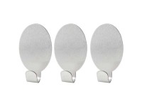 Fackelmann Haken Ellipse selbstklebend 3 Stk. Fackelmann Haken Ellipse selbstklebend 3 Stk.