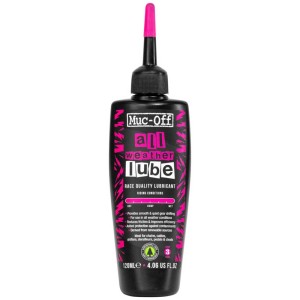 Olio catena Muc-Off All Weather Lube, 120 ml, per la cura ottimale della bici.