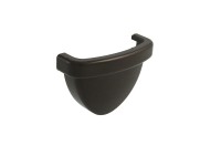 Marley Duplex Dachrinnen-Endstück RG 80 Braun