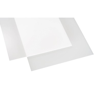 Acryl Platte Eben glatt Opal 250 x 500 mm / Stärke 3 mm