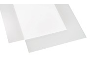Acryl Platte Eben glatt Opal 250 x 500 mm / Stärke 3 mm