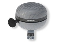 Basil Noir Fahrradglocke Silber-Metallic Ø 60 mm Basil Noir Fahrradglocke Silber-Metallic Ø 60 mm