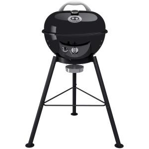 Barbecue a gas Outdoorchef Chelsea 420 G nero, grill compatto per balcone e campeggio.