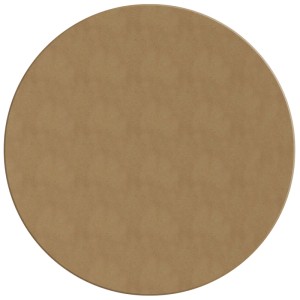 Set Aladine Dot Art: Tavola rotonda in MDF (20x20 cm) per stencil e motivi a punti.