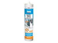 Knauf Sanitär-Silicon Plus Silbergrau 300 ml