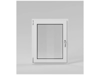 Roro Dreh-Kippfenster Standard Weiss/Weiss DIN links 80 x 100 cm