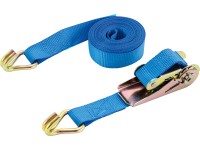 LUX Zurrgurt mit Ratsche zweiteilig Doppelspitzhaken 25 mm x 5 m