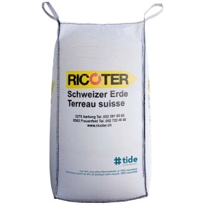 Big-Bag Ricoter Humus da giardino 1,2 m³: Terriccio universale pesante e senza torba per giardini, orti e aiuole.