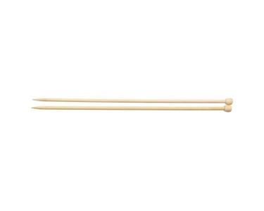 Stricknadeln Bambus Strke 6 mm / Lnge 35 cm