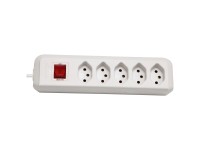 Brennenstuhl Steckdosenleiste cleverLINE 5-fach Kunststoff Weiss 5 m Brennenstuhl Steckdosenleiste cleverLINE 5-fach Kunststoff Weiss 5 m