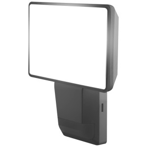 Faretto da esterno a LED Osram Endura, applique da esterno grigio scuro con sensore di movimento.