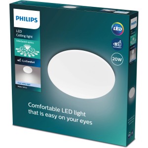 Emballage du plafonnier LED Philips Moire CL200, 1700 lm, 2700 K, blanc.