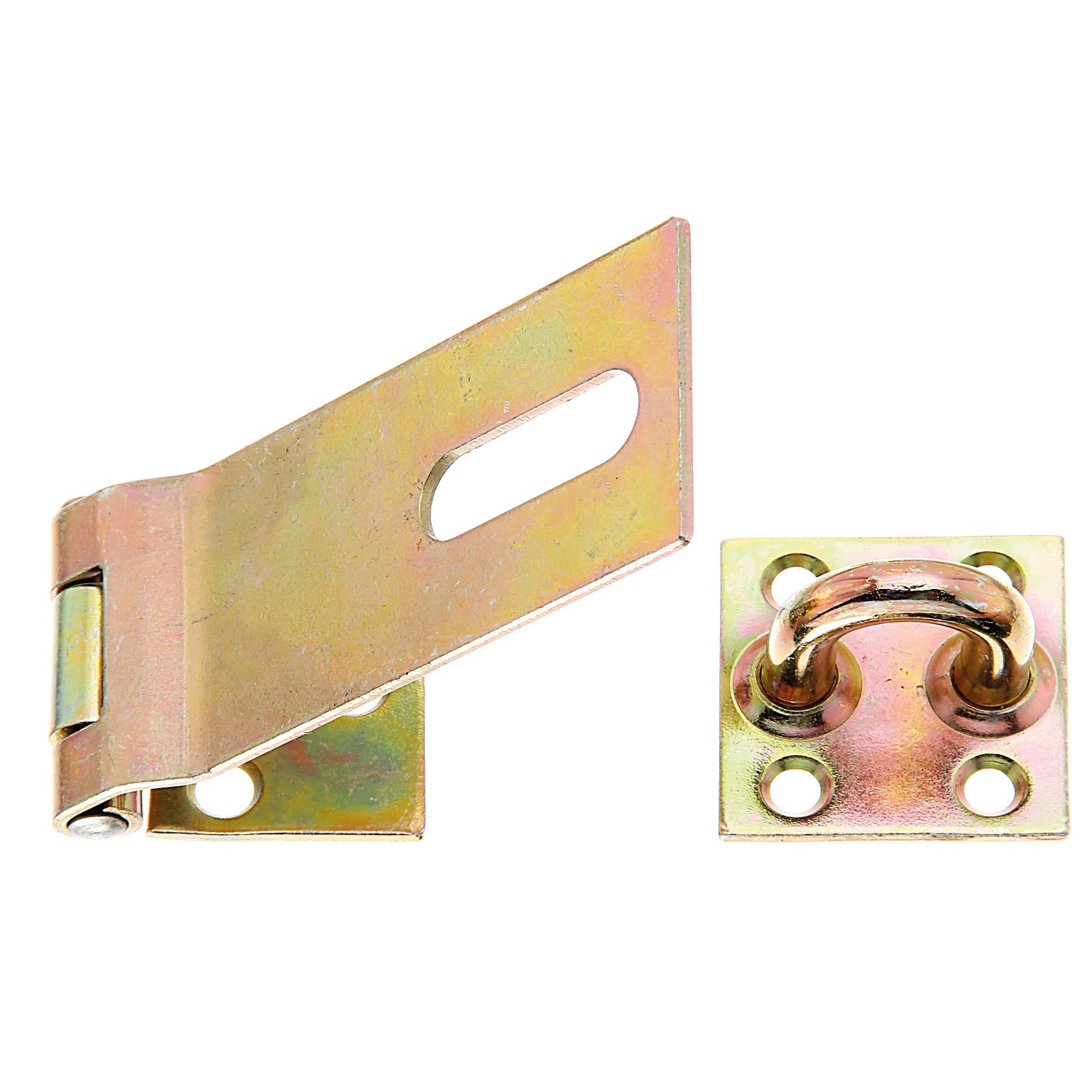 Barre De Protection Pour Cadenas - Galvanisée - Renforce La Sécurité Des Portes De Garage, Abri, Cellier