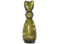 Star Trading LED-Dekorationsfigur Harry Brown Glas Grün 25 x 9 x 9 cm