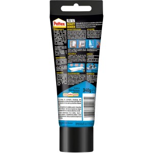 Pattex colla da montaggio, resistente all'acqua, in tubo, 340g.