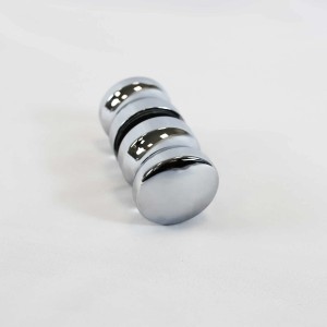 Breuer Duschkabinen Griff Nr. 41 Chrom, Knopfgriff für Duschen.