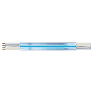 Lampada di ricambio UVC Heissner 5W con attacco TL (4 pin) per chiarificatori per laghetti.