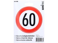 ADESIVO LIMITE VELOCITA' 80 KM/H PER SPONDA POST DX RIMORCHIO