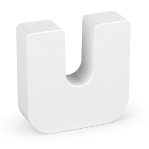 Languette magnétique en forme de U pour déshumidificateur UHU, blanc.