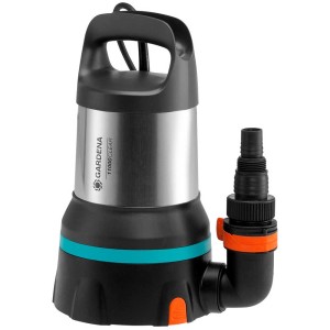 Pompe submersible eau claire Gardena 11000 Aquasensor pour pompes électriques avec boîtier en acier inoxydable.