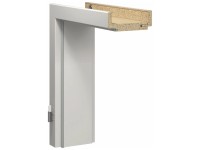 GetaDoor Türzarge CPL Hellgrau 201,5 x 85 x 8cm DIN R