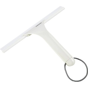 Leifheit Cabino tergivetro doccia, bianco, con anello per bagno e doccia.