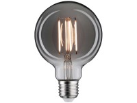 Paulmann LED-Filament-Leuchtmittel Globe G95 dimmbar Rauchglas E27 / 1'800 K