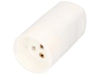 Raccordo tipo25 / 5 poli Bianco