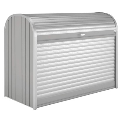 Biohort Gartenbox StoreMax 160 Silber-Metallic