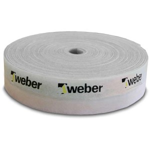 Rolle Weber Randdämmstreifen RS 8-50, 25m, zur Vermeidung von Schallbrücken.